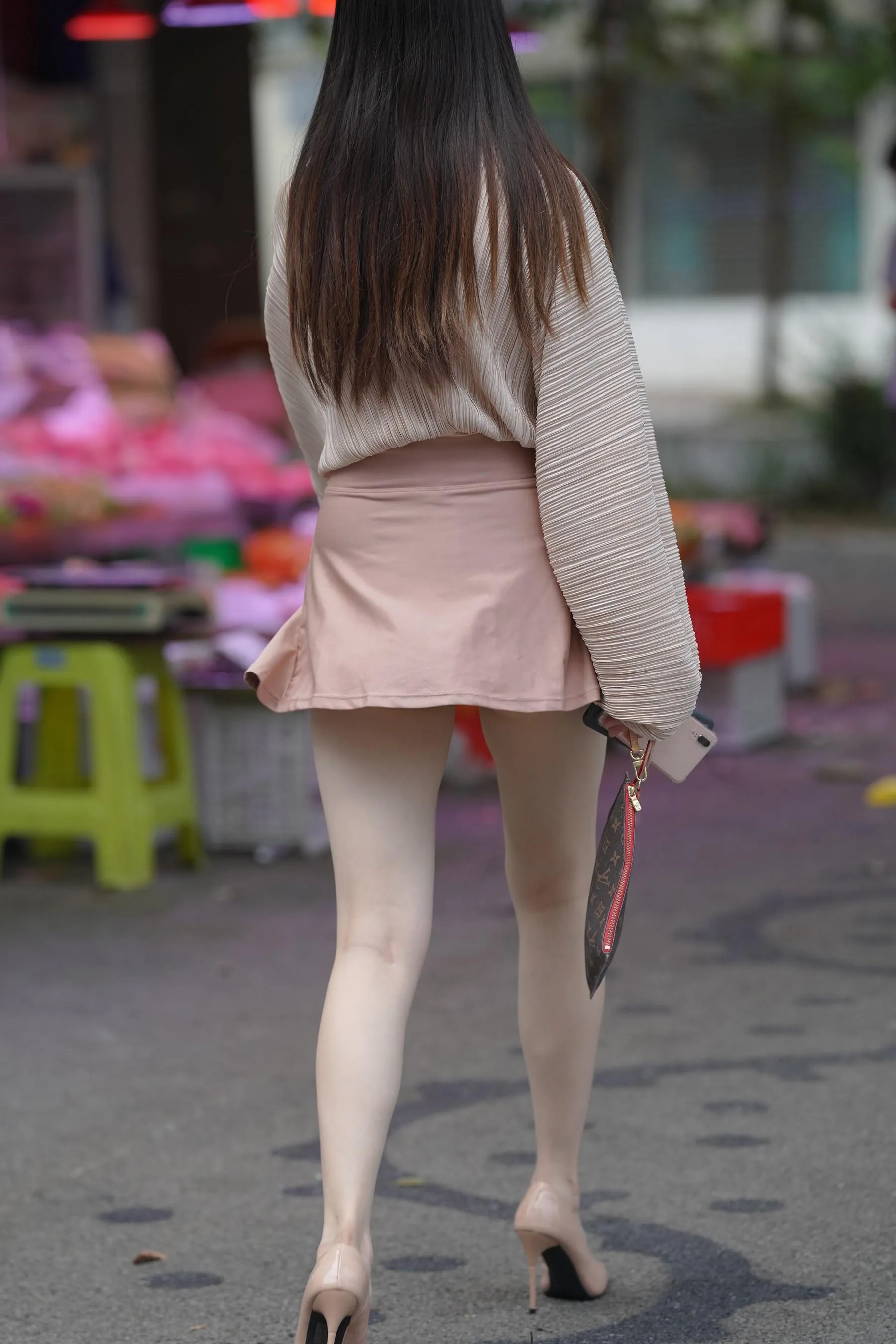 魔镜街拍 NO.167 可爱的粉色短裙小姐姐 [495P]插图3